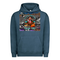 Pigment Midnight Navy turkey wine and feelin fine tumbler Urban Hoodie - BundleAndBundleShop