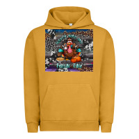 Pigment Peanut Butter turkey wine and feelin fine tumbler Urban Hoodie - BundleAndBundleShop