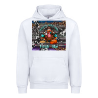 White turkey wine and feelin fine tumbler Urban Hoodie - BundleAndBundleShop