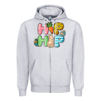 Heather Grey Hip hop Easter Zipper Hoodie - NancyCooperArtShop