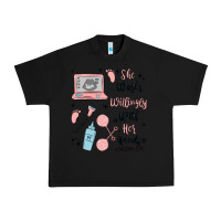 Black she works willingly with her hands Urban Heavy Tee - MaliasSmallBusiness