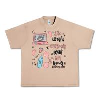 Burro she works willingly with her hands Urban Heavy Tee - MaliasSmallBusiness
