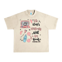 Sandshell she works willingly with her hands Urban Heavy Tee - MaliasSmallBusiness