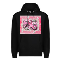 Black survivor cancer awareness Premium Hoodie - CowGirlArtShop