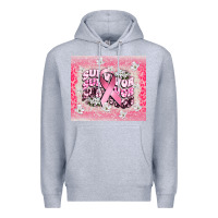 Heather Grey survivor cancer awareness Premium Hoodie - CowGirlArtShop