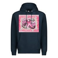 Navy survivor cancer awareness Premium Hoodie - CowGirlArtShop