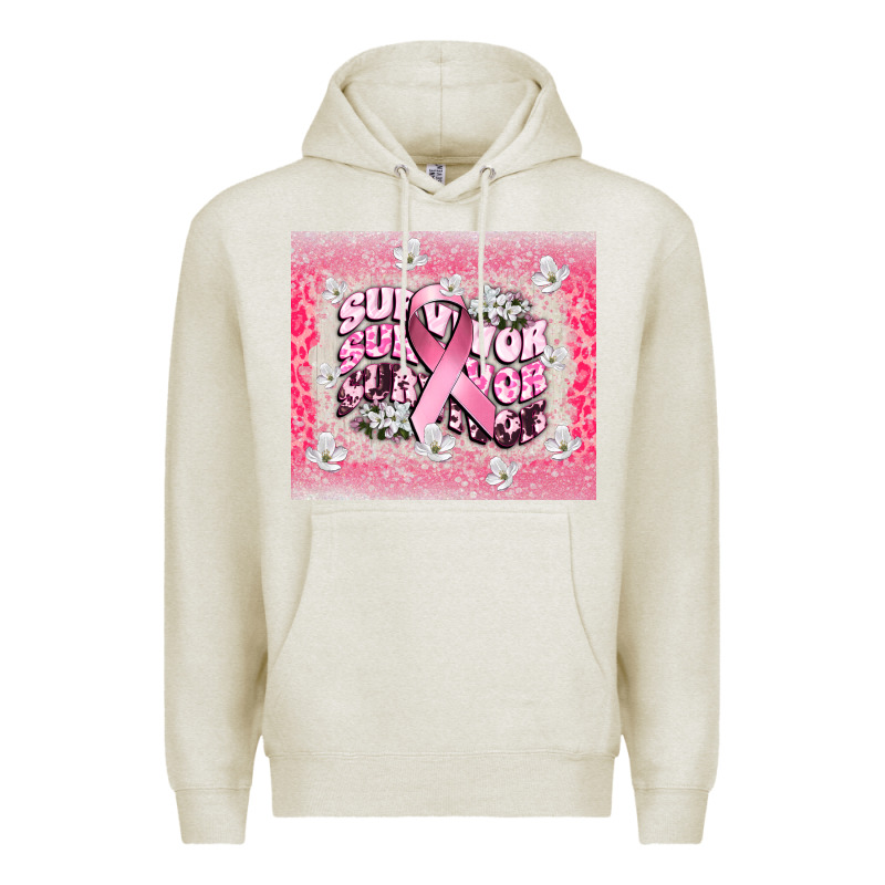 Survivor Cancer Awareness Premium Hoodie by CowGirlArtShop | Teevron