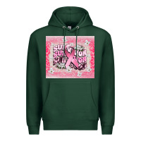 Sports Green survivor cancer awareness Premium Hoodie - CowGirlArtShop