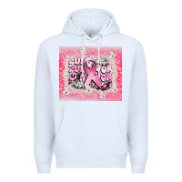 White survivor cancer awareness Premium Hoodie - CowGirlArtShop