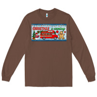 Chestnut christmas is coming license plate Long Sleeve Tee - BundleAndBundleShop