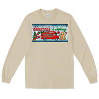 Mushroom christmas is coming license plate Long Sleeve Tee - BundleAndBundleShop