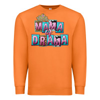Carrot Mama of Drama Mother's Day Premium Sweatshirt - CowGirlArtShop