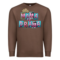 Chestnut Mama of Drama Mother's Day Premium Sweatshirt - CowGirlArtShop