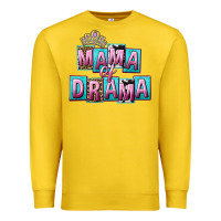 Lemon Mama of Drama Mother's Day Premium Sweatshirt - CowGirlArtShop