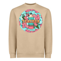 Mushroom teacher floral pencil round earring Heavyweight Sweatshirt - BundleAndBundleShop