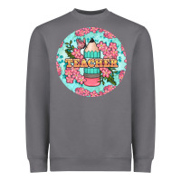 Storm teacher floral pencil round earring Heavyweight Sweatshirt - BundleAndBundleShop