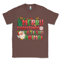 Chestnut merry christmas ya filthy animal Classic Tee - MaliasSmallBusiness