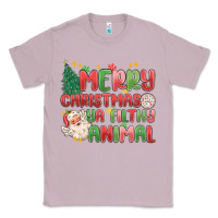 Lilac merry christmas ya filthy animal Classic Tee - MaliasSmallBusiness