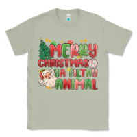 Matcha merry christmas ya filthy animal Classic Tee - MaliasSmallBusiness