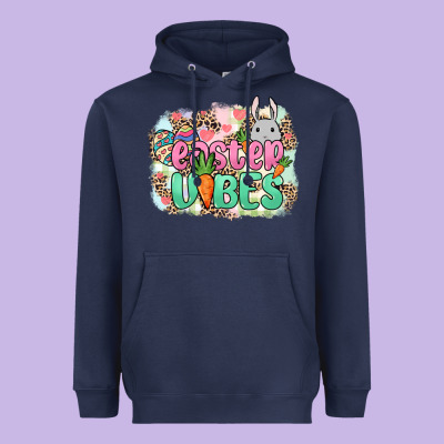 Easter Vibes Easter Day Heavyweight Hoodie Designed By Howdyjamesfarm