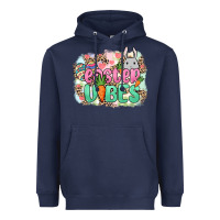 Navy Easter vibes Easter Day Heavyweight Hoodie - HowdyJamesFarm