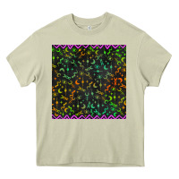 Mossy halloween witch symbols seamless pattern Heavy Core Tee - BundleAndBundleShop