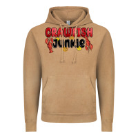 Vintage Camel crawfish junkie Vintage Hoodie - MaliasSmallBusiness
