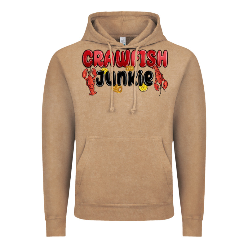 Crawfish Junkie Vintage Hoodie by MaliasSmallBusiness | Teevron