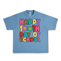 Pebble Blue happy 100 th day of school Urban Heavy Tee - MaliasSmallBusiness