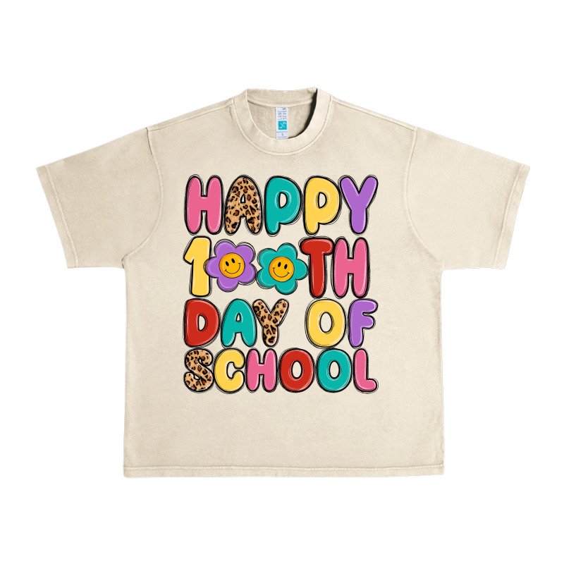Happy 100 Th Day Of School Urban Heavy Tee by MaliasSmallBusiness | Teevron