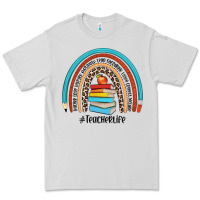 Dove Grey #teacherlife Premium Tee - JahusDesignShop