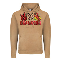 Vintage Camel peace love crawfish Vintage Hoodie - MaliasSmallBusiness