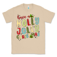 Mushroom have a holly jolly christmas Classic Tee - MaliasSmallBusiness