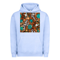 Pigment Grape Ice western gemstone aztec seamless pattern Urban Hoodie - BundleAndBundleShop