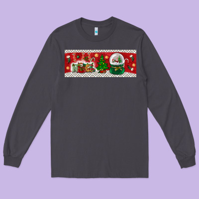 Noel Long Sleeve Tee Designed By Bundleandbundleshop
