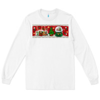 White noel Long Sleeve Tee - BundleAndBundleShop