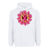 White Cancer ribbon sunflower Cancer Awareness Heavyweight Hoodie - HowdyJamesFarm