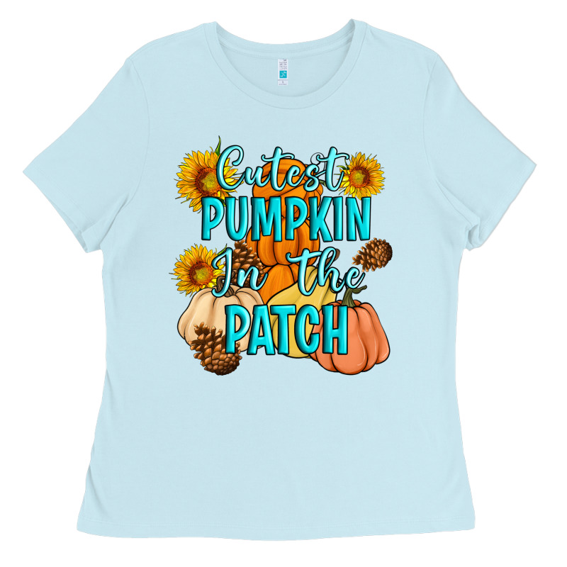 Cutest Pumpkin In The Patch Ladies Tee by Artiststas | Teevron