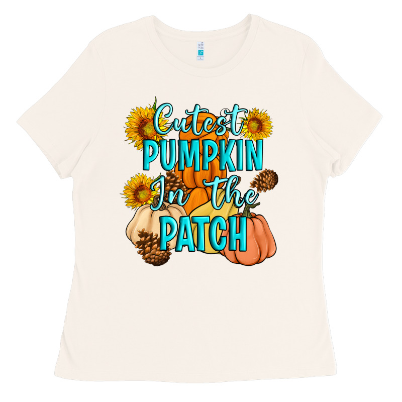 Cutest Pumpkin In The Patch Ladies Tee by Artiststas | Teevron
