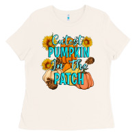 Bone Cutest Pumpkin In The Patch Ladies Tee - Artiststas