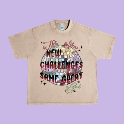 Happy New Year Urban Heavy Tee Designed By Maliassmallbusiness