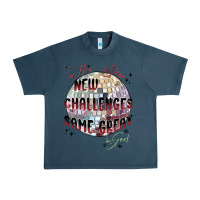 Midnight Navy happy new year Urban Heavy Tee - MaliasSmallBusiness