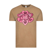 Vintage Coffee valentines conversation hearts Vintage Tee - MaliasSmallBusiness