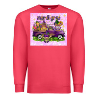 Cardinal Mardi Gras with gnomies tumbler Premium Sweatshirt - HowdyJamesFarm
