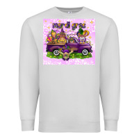 Dove Grey Mardi Gras with gnomies tumbler Premium Sweatshirt - HowdyJamesFarm