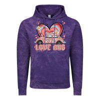 Cloud Purple love bug Vintage Hoodie - MaliasSmallBusiness