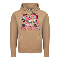 Vintage Coffee love bug Vintage Hoodie - MaliasSmallBusiness