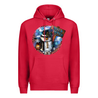 Cardinal hello winter Premium Hoodie - CowGirlArtShop