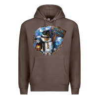 Coffee hello winter Premium Hoodie - CowGirlArtShop