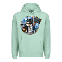Seafoam hello winter Premium Hoodie - CowGirlArtShop